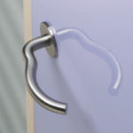 d line M shape lever by Knud Holscher