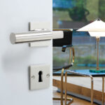 Tecnoline stainless bath hardware detail